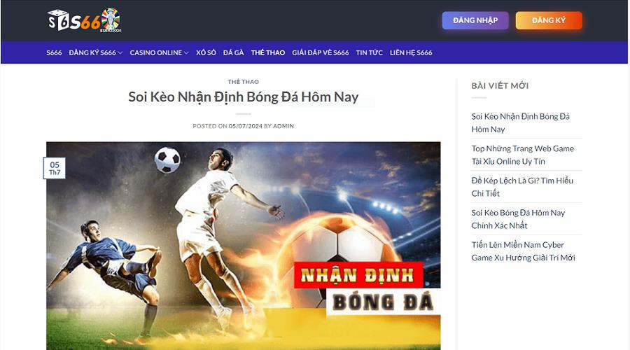 Tin tức S666 được cập nhật thường xuyên và mới nhất